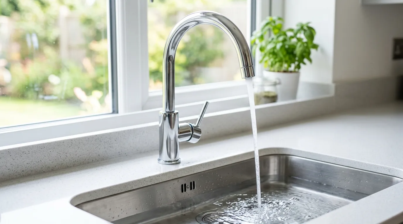 Local Plumbing Master Pros same day plumber fixing a faucet in Vanderbilt, TX